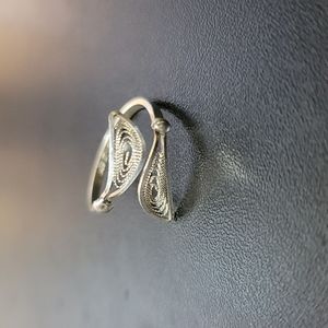 Act ii Sterling Silver adjustable ring